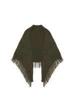 DELUEM x AMELIA - PONCHO ALCOTT KIDS- VERDE CAZA