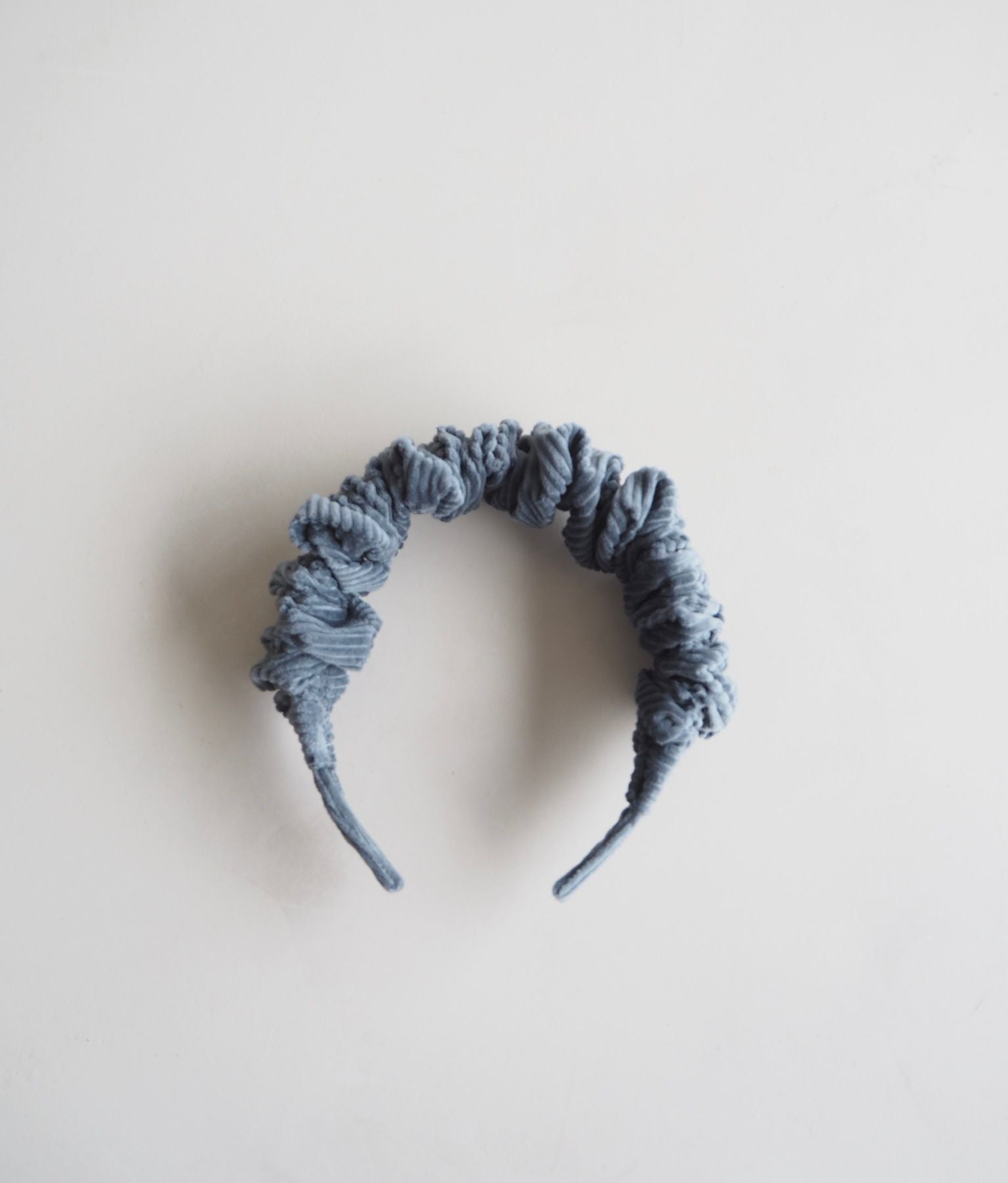 Sienna's Headband in Duck Blue Corduroy
