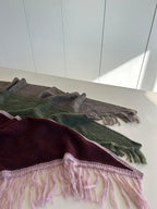 DELUEM x AMELIA - PONCHO ALCOTT KIDS- BOURDEAUX