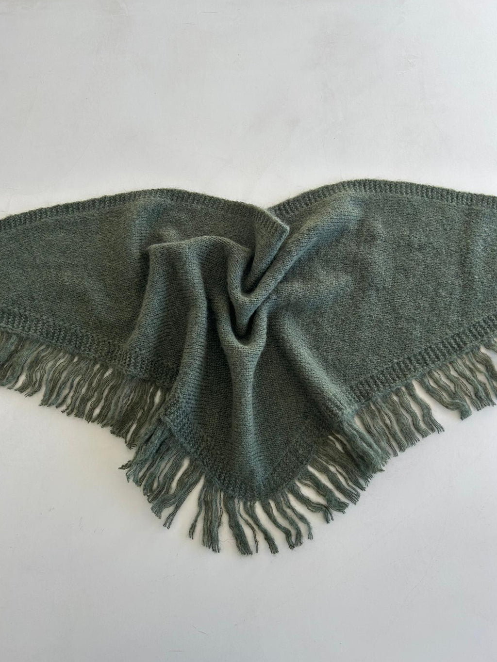 DELUEM x AMELIA - PONCHO ALCOTT KIDS- VERDE CAZA