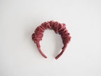 Sienna's Headband in Marsala Corduroy