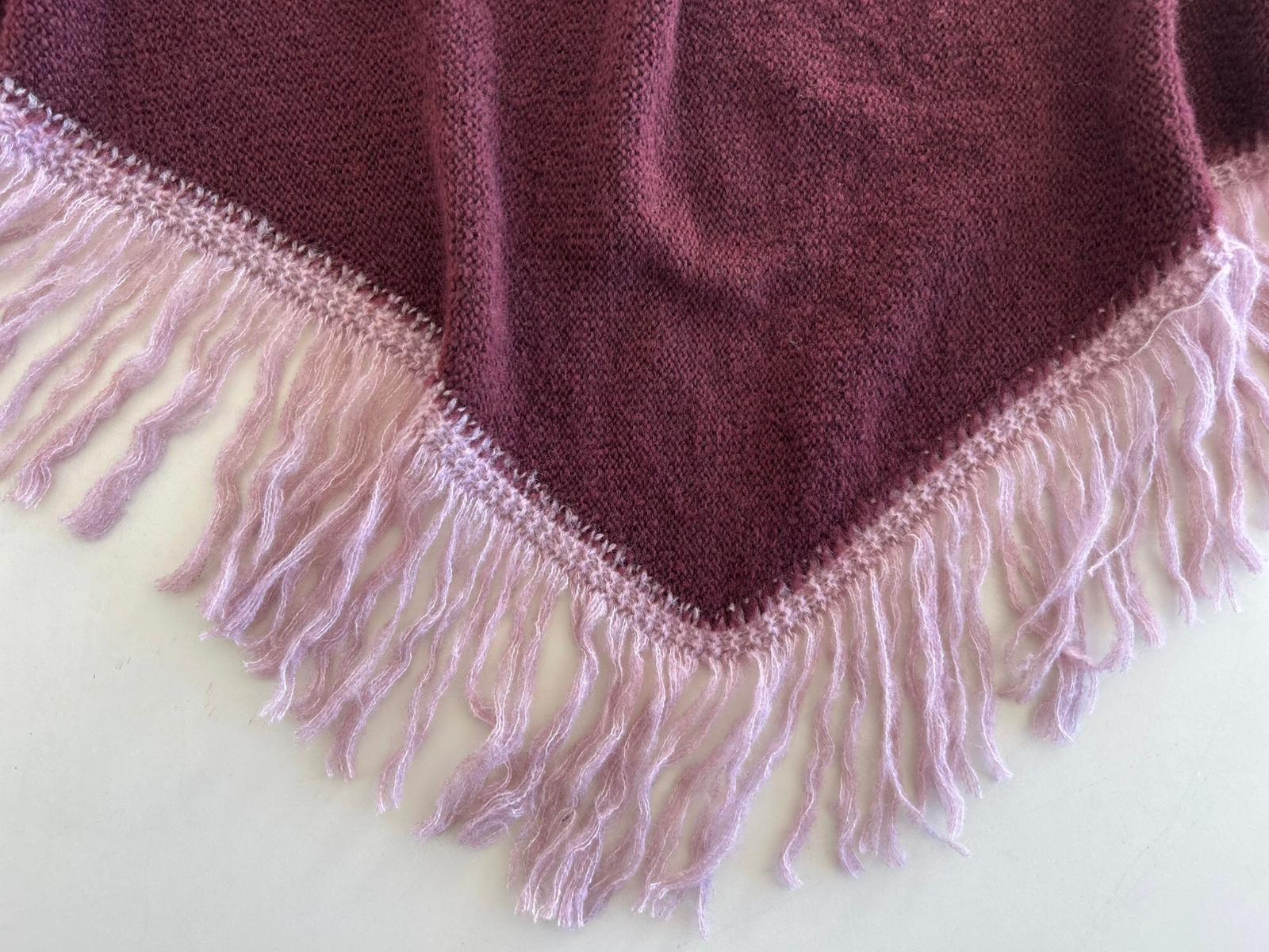 DELUEM x AMELIA - PONCHO ALCOTT KIDS- BOURDEAUX