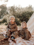 Nico's set in Sagewood Gingham