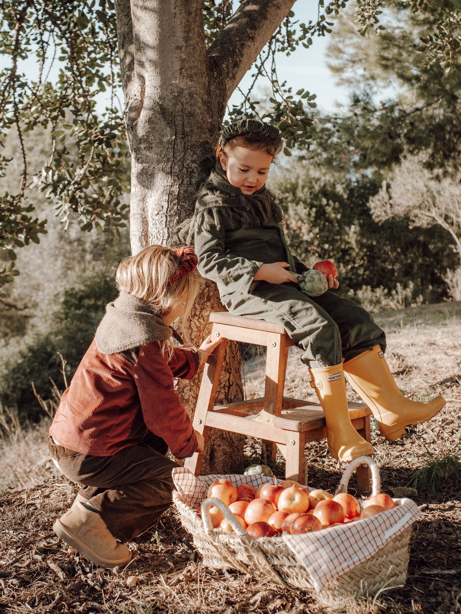 Catalina's Jacket in Marsala and Chocolate