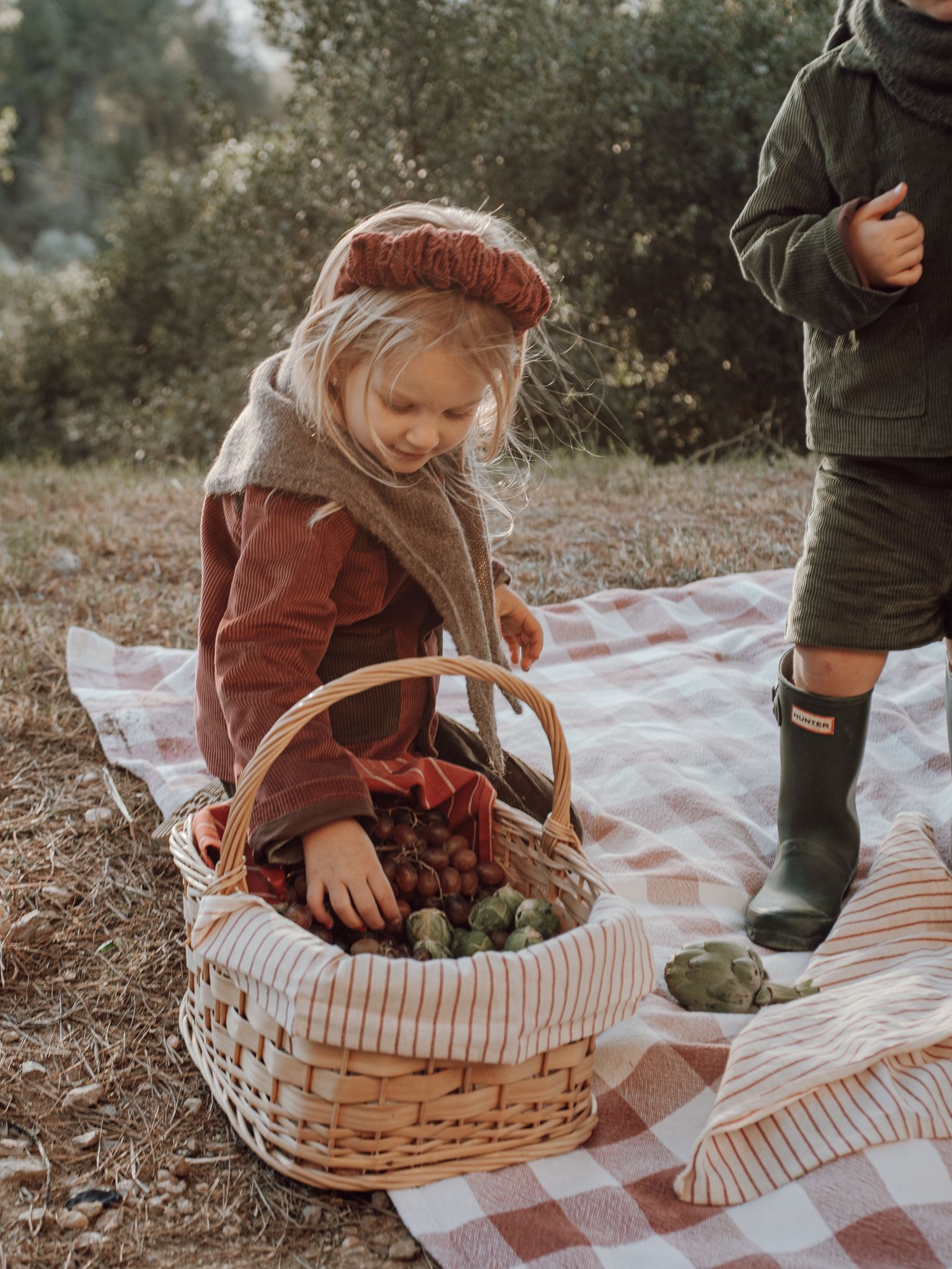 Catalina's Jacket in Marsala and Chocolate