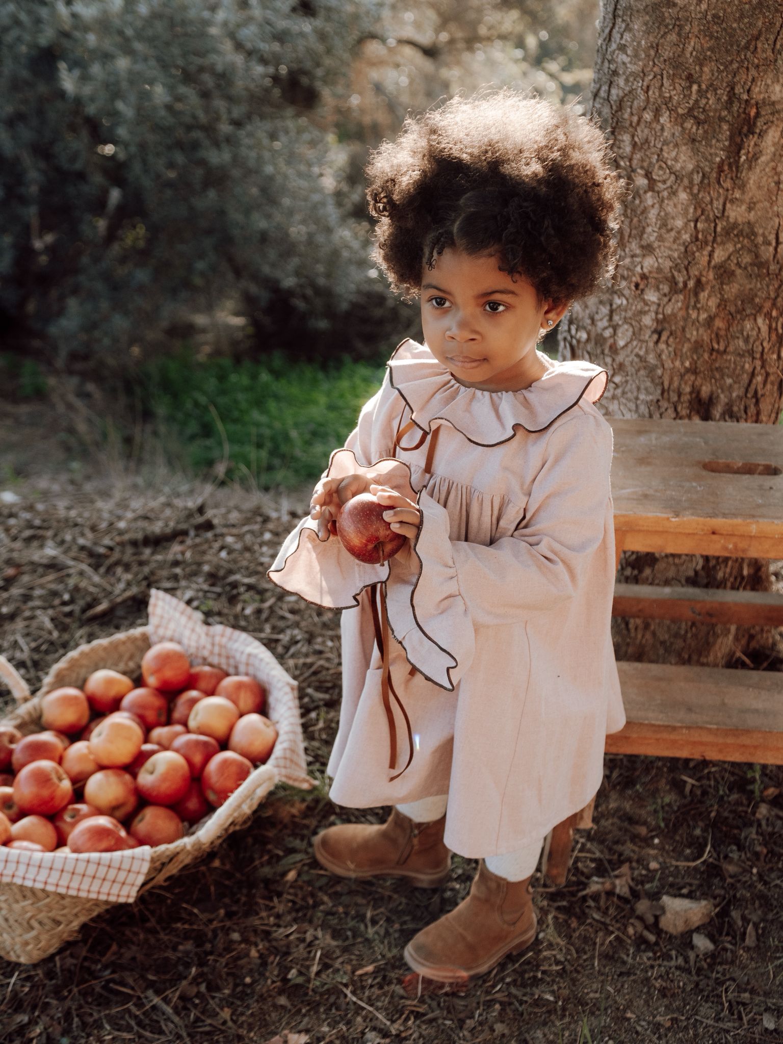 Filipa's dress in Rose