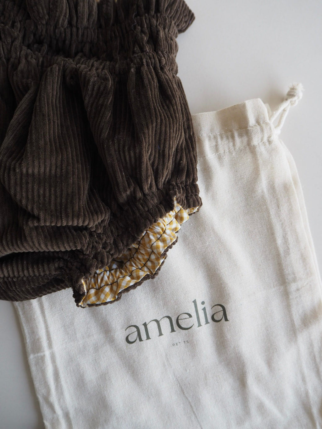 Simona's Bloomer Reversible in Chocolate and Honey