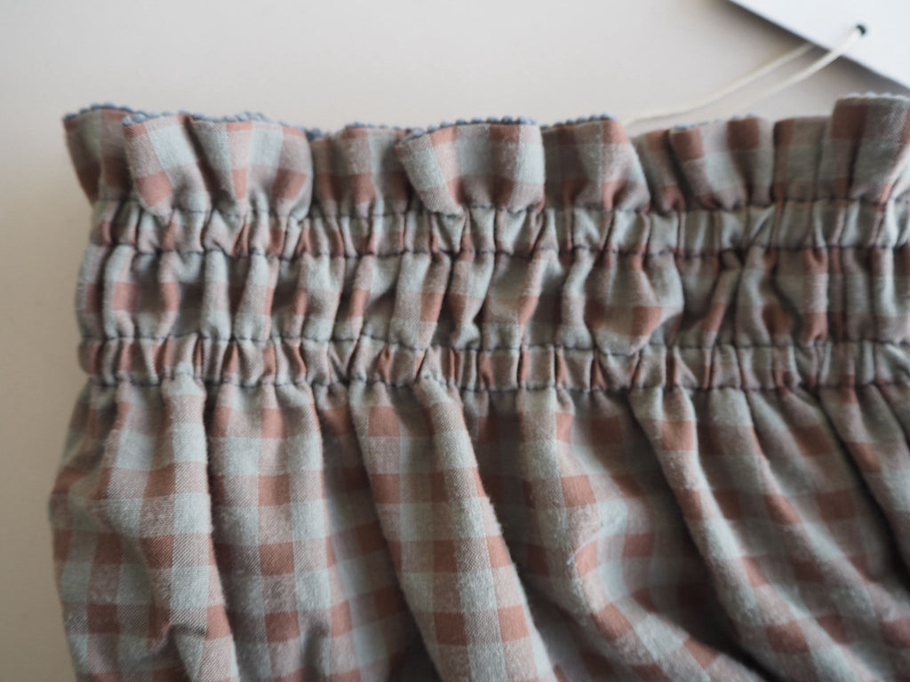 Simona's Bloomer Reversible in Duck Blue and Sagewood