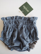 Simona's Bloomer Reversible in Duck Blue and Sagewood