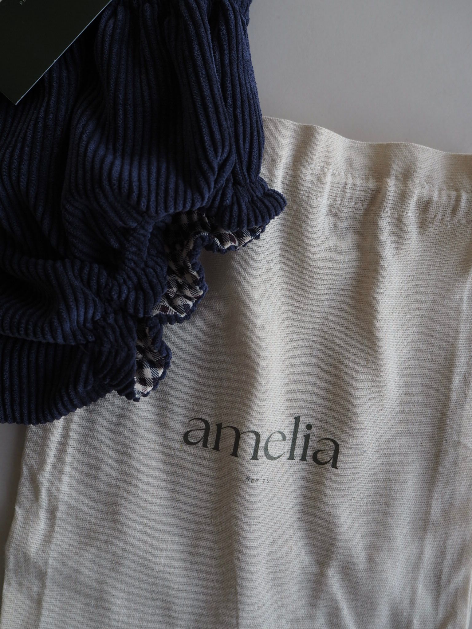 Simona's Bloomer Reversible in Ocean Blue