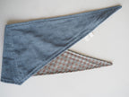 Candela's Bandana Reversible in Duck Blue and Sagewood