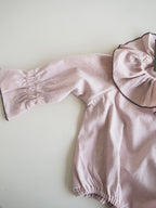 Marco's romper in Rose