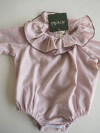 Marco's romper in Rose