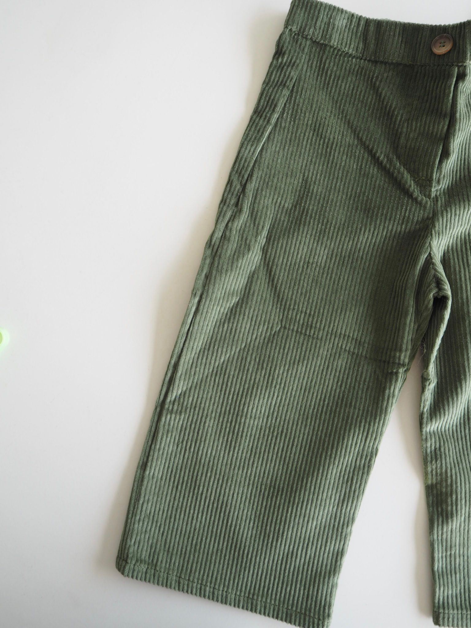 Bosco's Corduroys in Loden Green