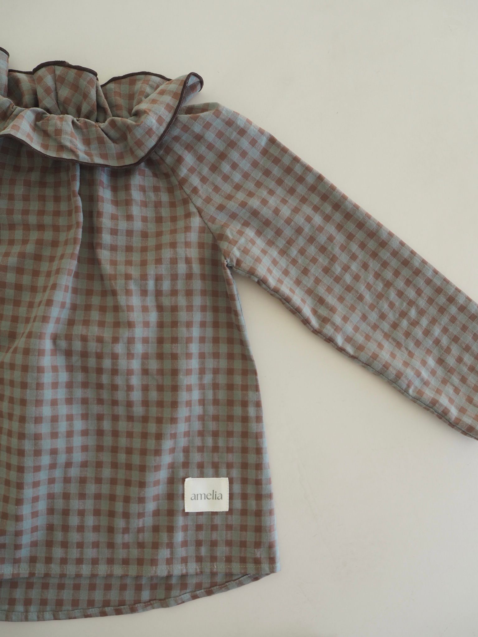 Nico's set in Sagewood Gingham