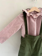 Lucas's shorts in Loden Green Corduroy