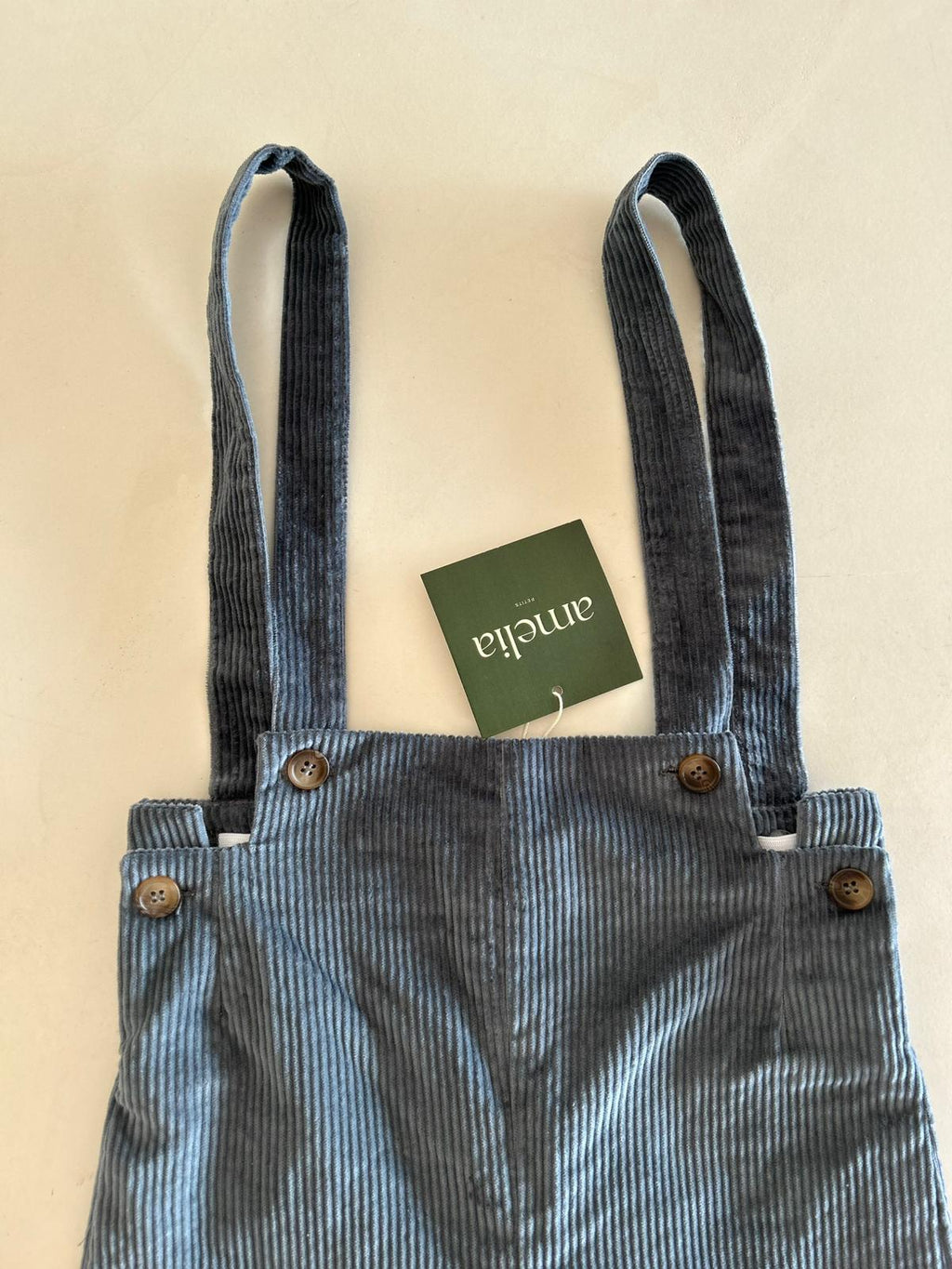 Lucas's shorts in Duck Blue Corduroy