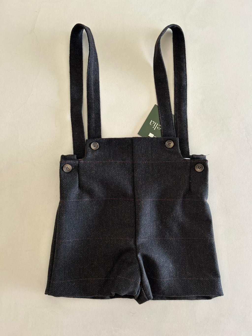 Lucas's shorts in Brown Wool