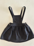 Vela's skirt in Brown Wool