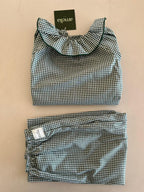 Nico's set in Loden Green Gingham