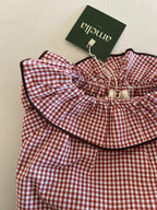 Nico's set in Terracotta Gingham