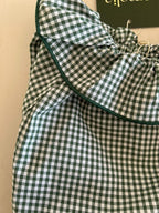 Nico's set in Loden Green Gingham