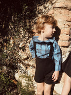 Lucas's shorts in Brown Wool