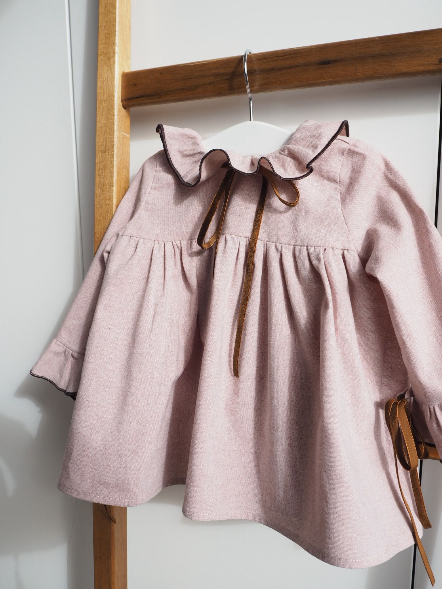 Filipa's dress in Rose