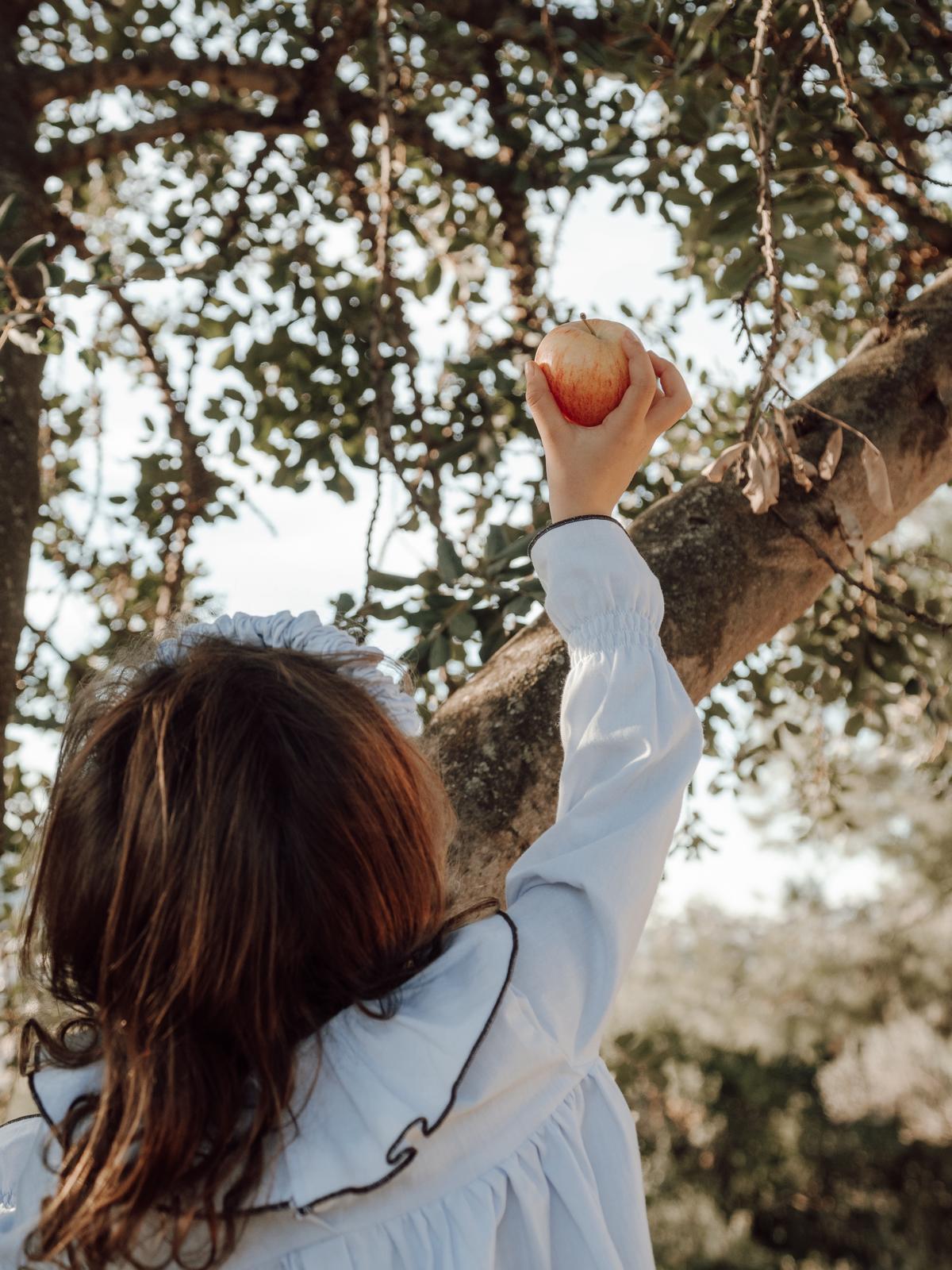 Petra's nightie in Celeste
