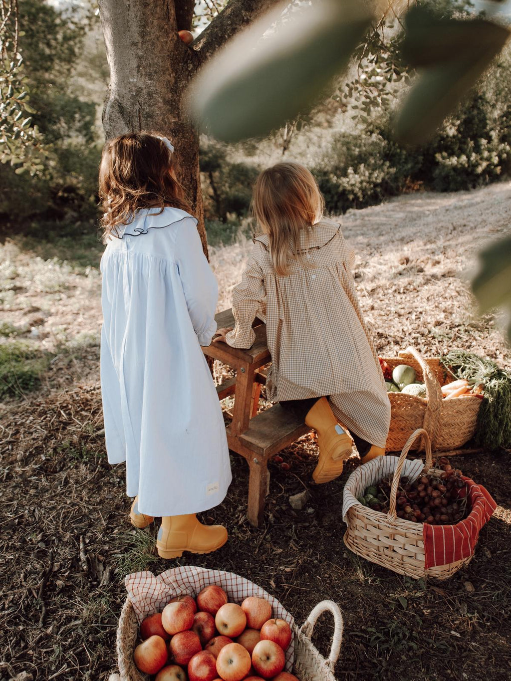 Petra's nightie in Celeste