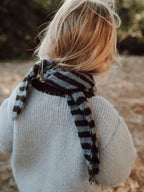 DELUEM x AMELIA - BANDANA KIDS DE PUNTO ALCOTT - BLUE