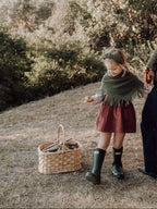 Vela's skirt in Marsala Corduroy