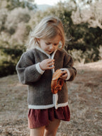 DELUEM x AMELIA - CHAQUETA MAGGIE KIDS- OFF WHITE