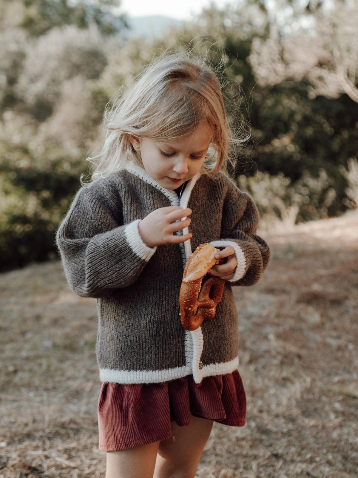 DELUEM x AMELIA - CHAQUETA MAGGIE KIDS- OFF WHITE