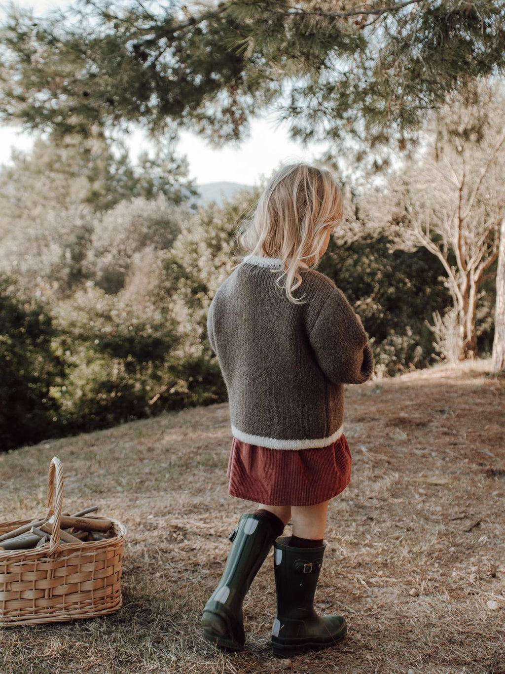 DELUEM x AMELIA - CHAQUETA MAGGIE KIDS- OFF WHITE