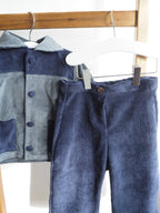 Catalina's Jacket in Duck and Ocean Blue